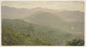 Berglandschap, Jamaica