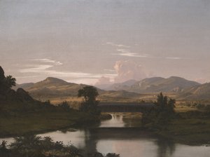 Aan Otter Creek door Frederic Edwin Church