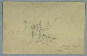 Weg door de Blauwe Bergen, nabij Homestead, Jamaica door Frederic Edwin Church