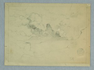 Uitbarsting van de Sangay-vulkaan, Ecuador door Frederic Edwin Church
