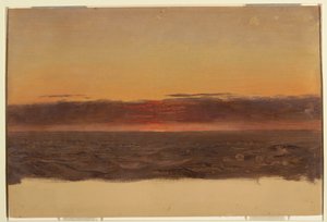 Zeegezicht door Frederic Edwin Church
