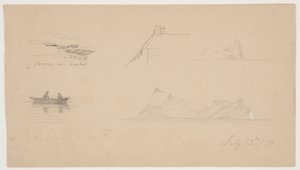 Schetsen uit Labrador door Frederic Edwin Church