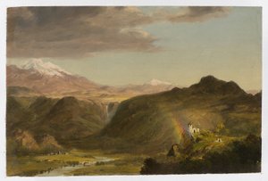 Zuid-Amerikaans landschap door Frederic Edwin Church