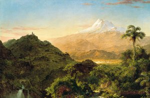 Zuid-Amerikaans landschap door Frederic Edwin Church