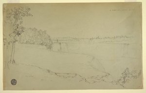 Studies. De Niagara-watervallen.