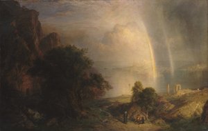 De Egeïsche Zee, c.1877 door Frederic Edwin Church