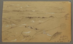 Uitzicht over Wady el-Arabah