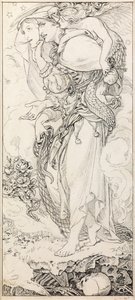 Bedrog voor de Kapel van de Hemelvaart door Frederic James Shields