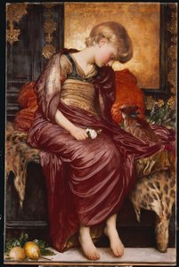Kittens door Frederic Leighton
