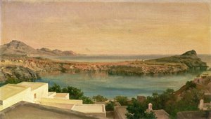Lindos, Rhodos, ca. 1867