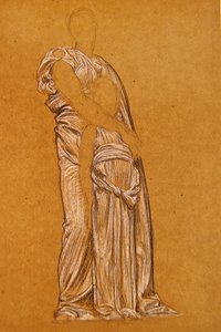 Studie voor de dans door Frederic Leighton