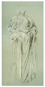 Studie van Daphnephoria door Frederic Leighton