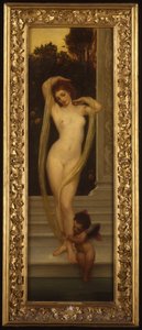 Venus en Cupido door Frederic Leighton