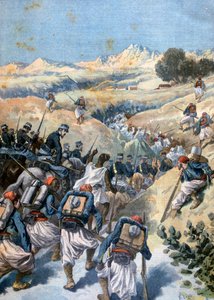 Gevecht met de bandieten, Algerije, 1892