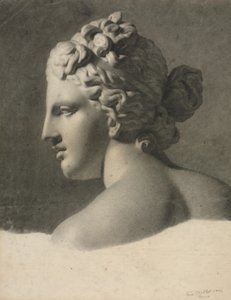 Studie van een Gipsafgietsel a la bosse, 1806 door Frederic Millet