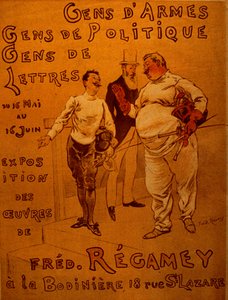 Poster die een Tentoonstelling Adverteert