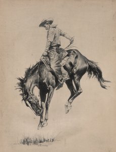 Bronco Buster door Frederic Remington