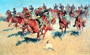 Op de zuidelijke vlaktes door Frederic Remington