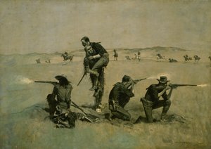 De laatste stand door Frederic Remington