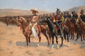 De Mexicaanse majoor door Frederic Remington