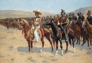 De Mexicaanse Majoor, 1889 door Frederic Remington