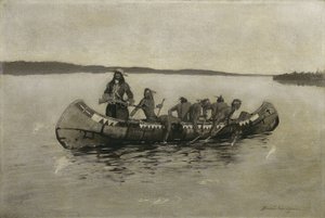 Dit was een fatale inscheping door Frederic Remington
