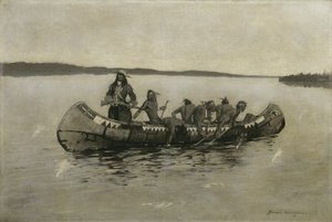 Dit was een fatale inscheping door Frederic Remington