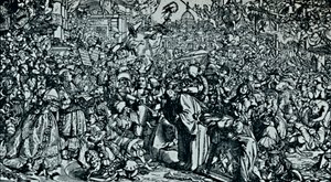 IJdelheid beurs. Uit De Pelgrims Progress Bunyan