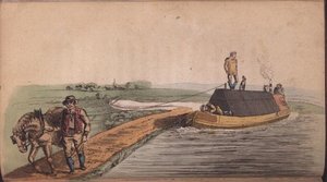 De schipperstoren uit Ackermanns World in Miniature door Frederic Shoberl