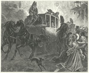 Aanslag op Napoleon, Parijs door Frederic Theodore (after) Lix