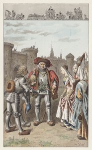 Het was Anne van Bretagne door Frederic Theodore (after) Lix