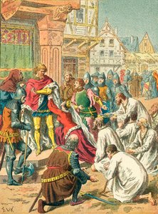 De Burgers van Calais door Frederic Theodore Lix