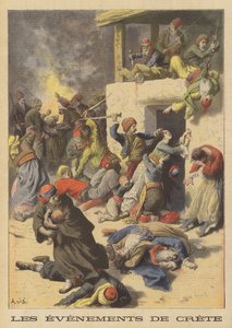 Onrust op Kreta door Frederic Theodore Lix