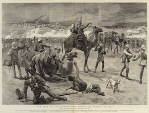 De oorlog in Soedan, de Slag bij Gubat, 19 januari door Frederic Villiers