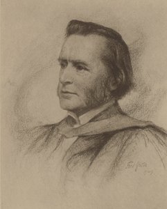 Fettes College, Dr W A Heard door Frederic Yates