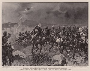 Een Gelukkige Ontsnapping voor de Cavalerie tijdens de Mars naar Thaba Nchu