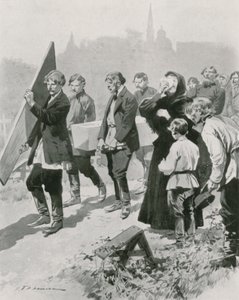 Een middenklasse begrafenis door Frederic de Haenen