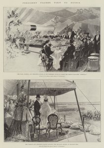 Bezoek van president Faure aan Rusland door Frederic de Haenen