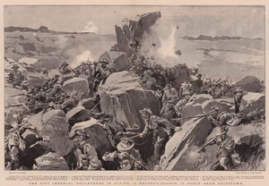 De City Imperial Volunteers in actie, een verkenning in kracht bij Britstown door Frederic de Haenen