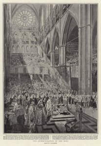 De Inthronisatie van de Koning door Frederic de Haenen