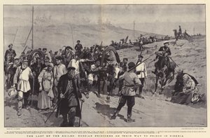 De Laatste der Ballingen, Russische Gevangenen op Weg naar de Gevangenis in Siberië