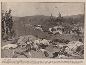 De Laatste van de Khalifa, het Slagveld van Om Debrikat na de Overwinning van Sir Francis Wingate
