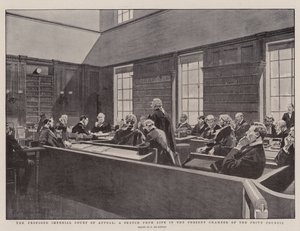 Het Voorgestelde Keizerlijke Hof van Beroep, een Schets uit het Leven in de Huidige Kamer van de Privy Council door Frederic de Haenen