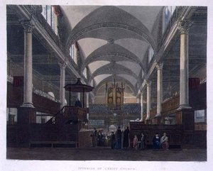Interieur van Christ Church, uit 