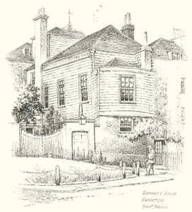 Huis van Romney, Hampstead door Frederick Adcock