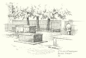 Kerkhof van St Olave, Silver Street
