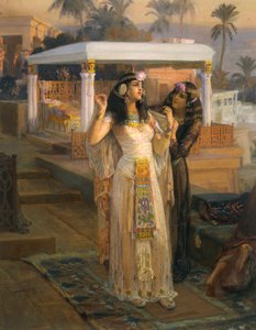 Cleopatra op de terrassen van Philae