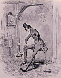 Alfred Jingle, 1880 door Frederick Barnard