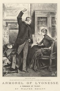 Armorel van Lyonesse, Een Romantiek van Vandaag, door Walter Besant door Frederick Barnard