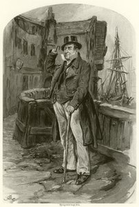 Kapitein Cuttle door Frederick Barnard